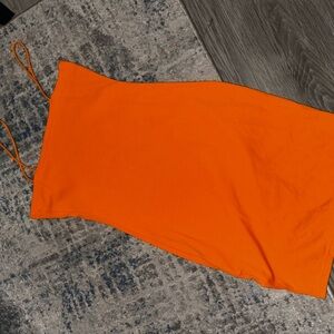 Orange Women's Skirt